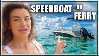 How to travel from Phuket to Phi Phi Island | Speedboat vs Ferry | Where to book?