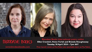 Launch reading by Ellen Cranitch, Helen Farish and Brenda Shaughnessy
