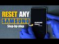How to HARD RESET Samsung | Quick Factory Reset Tutorial