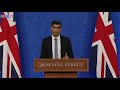 Rishi Sunak announces the government’s plan to help people with their rising energy bills