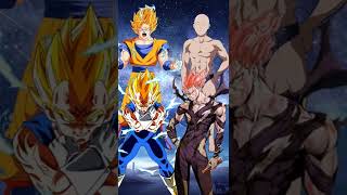 Goku And Vegeta Active God Mode Saitama And Garou Against #shorts #goku #vegeta #saitama #garou