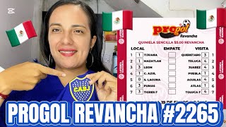 PROGOL REVANCHA #2265 Análisis Completo | SUSCRÍBETE! ⚽️☘️