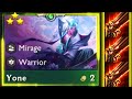 3 Rapid Firecannon Yone 3 Star | Spellsword Mirage AP Stack  | TFT Set 7 Dragonlands