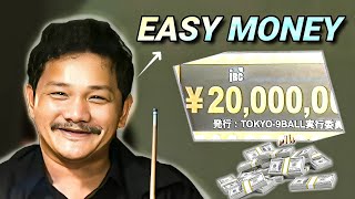 The Match that Made EFREN REYES Extra RICH | 20 Million Yen/129K USD Payout