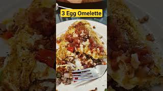 3 Egg Omelet! 👨‍🍳💞 #blackstone #blackstoneproducts