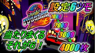 朝から当たりが軽い　ついに5000枚越えるか！？　ファンキージャグラー2