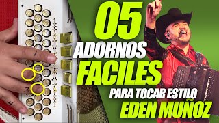 5 Adornos faciles para tocar Estilo Calibre 50