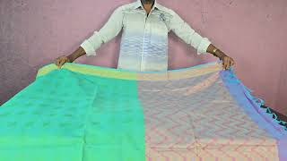 Teal Coimbatore cotton saree SS4769 #cottonsarees #coimbatorecotton