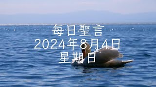 【每日聖言】2024年8月4日 星期日（甘天霖神父講道）