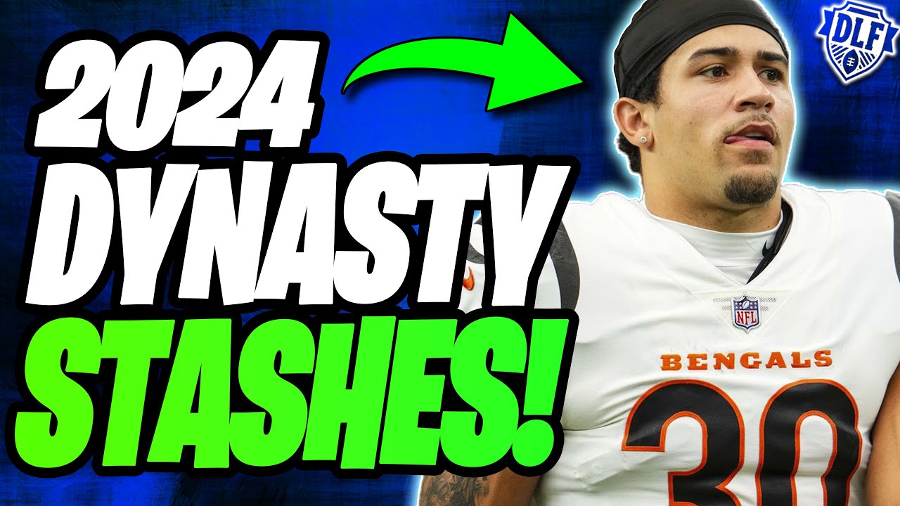 4 MUST STASH Running Backs! | Dynasty Fantasy Football 2024 - YouTube