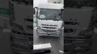 イカつい海コン運転手の煽り運転！！