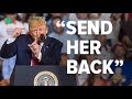 Trump Supporters Boo Ilhan Omar, Chant ‘Send Her Back’ - Greenville, NC 2019 Rally