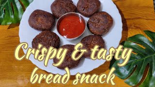 | Crispy and Tasty | 10 minutes Bread snack |  Less ingredients snake |