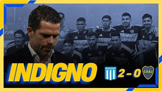 BOCA PERDIÓ CON RACING 2 - 0 😡 A GAGO LE QUEDA GRANDE EL TRAJE DE DT