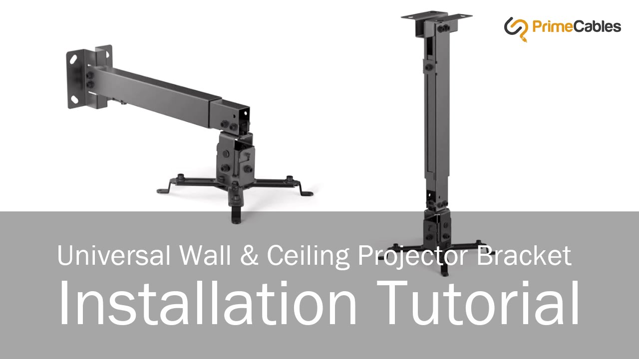 Ceiling Mounted Projector Installation