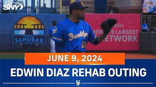 Watch Edwin Diaz rehab start with Cyclones, discusses return to Mets | SNY