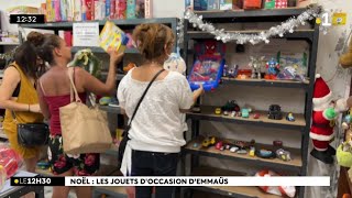 La Boutique solidaire de Saint-Pierre propose des jouets d’occasion pour Noël.