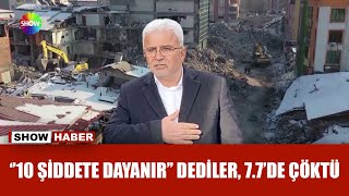 Yalanla sattıkları site 10  saniyede yıkıldı