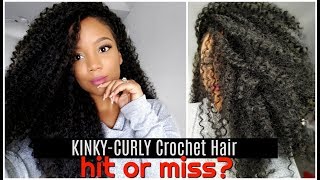 How To Install Kinky Curly Crochet Braids Most Natural