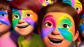 The Colors Around Us | Nursery Rhymes | JollieJingles