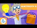 ELECTRICITY for kids ⚡ Episode 3 💡 Create a Circuit 🔌 Conductive Materials and Insulating Materials