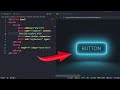 ASMR Programming | Neon Button Animation With HTML And CSS - Without Talking