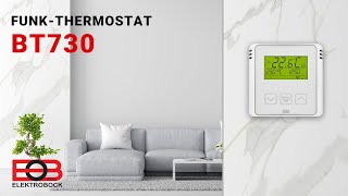 Funk-Thermostat BT730 von Elektrobock