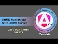 #21 - Angular 19 Tutorials | Angular 19 CRUD Operations with JSON Server