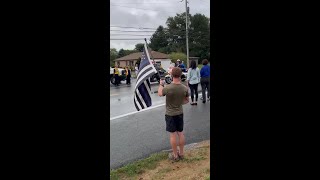 York County residents lining route of funeral procession for three fallen officers