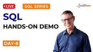 SQL Series Day 8 : SQL Hands On Demo | SQL Data Extraction | SQL Data Integrity | Intellipaat