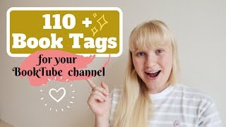 110 + Book Tag Ideas for your BookTube channel (with original videos)