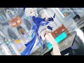 【原神 mmd／4k／60fps】フリーナ【恋愛裁判】