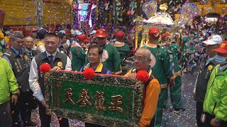 兩位開基祖【温王爺與關帝爺】相見歡｜【東津東隆宮】恭迎【四湖參天宮開基祖關聖帝君】聖駕｜雲林四湖參天宮開基祖關聖帝君順遊屏東平安賜福敦誼會香