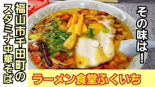 ラーメン食堂ふくいち(福山市千田町)の特注そばを注文した結果