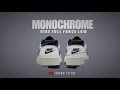 MONOCHROME 2023 Nike Full Force Low DETAILED LOOK