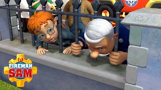 Norman and Steele's Heads get Stuck! | Fireman Sam Official | Children's Cartoon