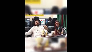 First interview of Aamir Liaquat and Syeda Dania Shah .. Content by Nadir Ali Podcast