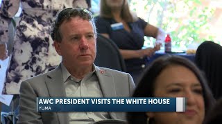 Arizona Western College president visits the White House