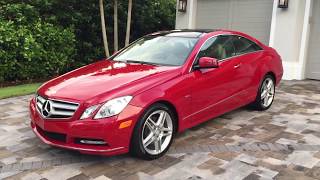 2012 Mercedes Benz E350 Coupe Review and Test Drive by Bill - Auto Europa Naples