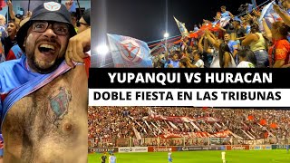 YUPANQUI YA NO ES MAS AMATEUR: jugó con HURACAN por COPA ARGENTINA | Con las DOS HINCHADAS
