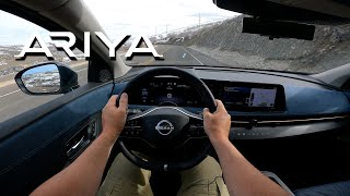 Nissan Ariya POV - Digital Engine Noise - Test Drive | Everyday Driver