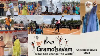 Isha Gramotsavam 2023 | #chikkaballapura | A Ball Can Change The World