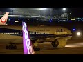 【那覇空港４k】沖縄の夜景スポット那覇空港　 那覇空港 沖縄 観光 旅行 飛行機　 okinawa planespotting