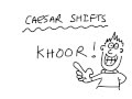 Caesar shift codes