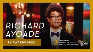 Richard Ayoade delivers a hilarious opening speech at the 2022 Virgin Media BAFTA TV Awards