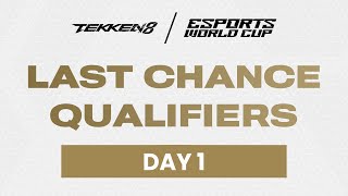 TEKKEN 8 - Last Chance Qualifier Day 1 | Esports World Cup 2024