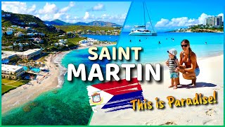 SAINT MARTIN: The BEST Island in the Caribbean?! It's Dutch and French with AMAZING Beaches