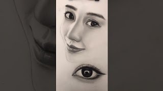 How to Draw Hyper Realistic Eye|Tutorial for BEGINNERS |Drawing the Black Widow | Portrait Tutorial