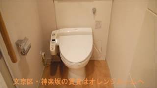 分譲賃貸マンション　Brillia神楽坂id　1R　24.84㎡　室内動画