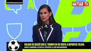 De futbol se habla asi PERU 20/2/25: Melgar gano a Tolima / Alianza Lima FAVORITO ante Juan Pablo?